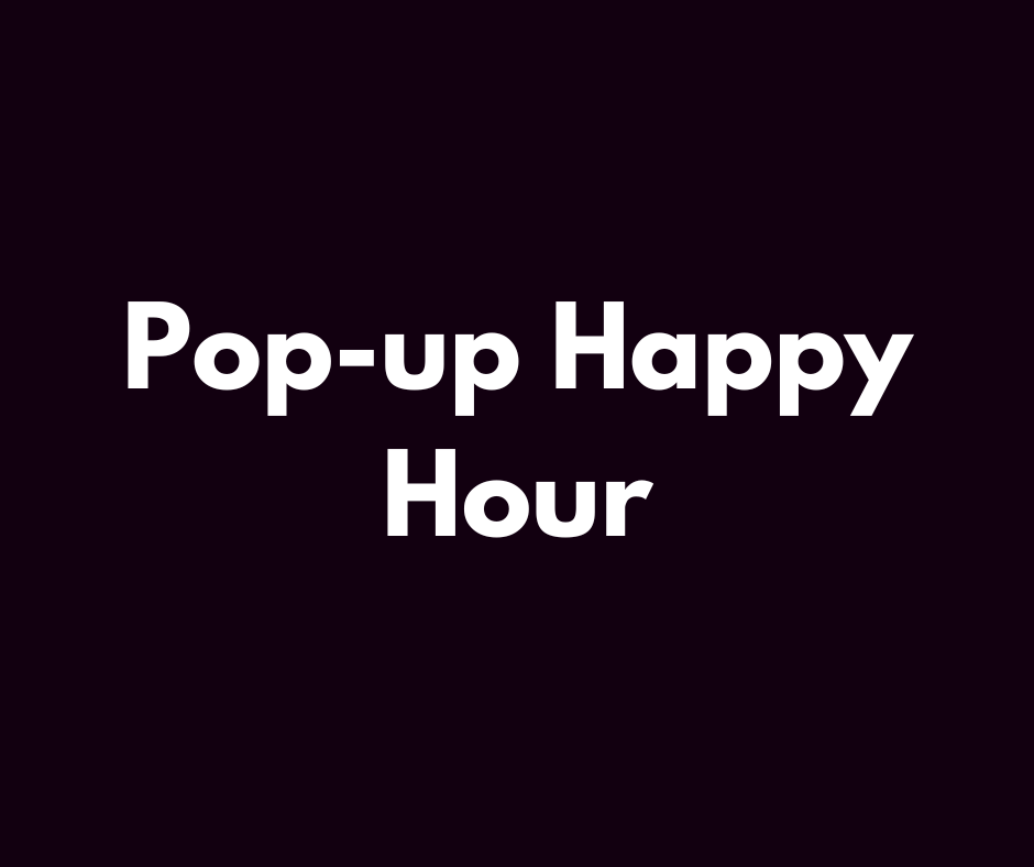 Pop Up Happy Hour Cybersecurity Association