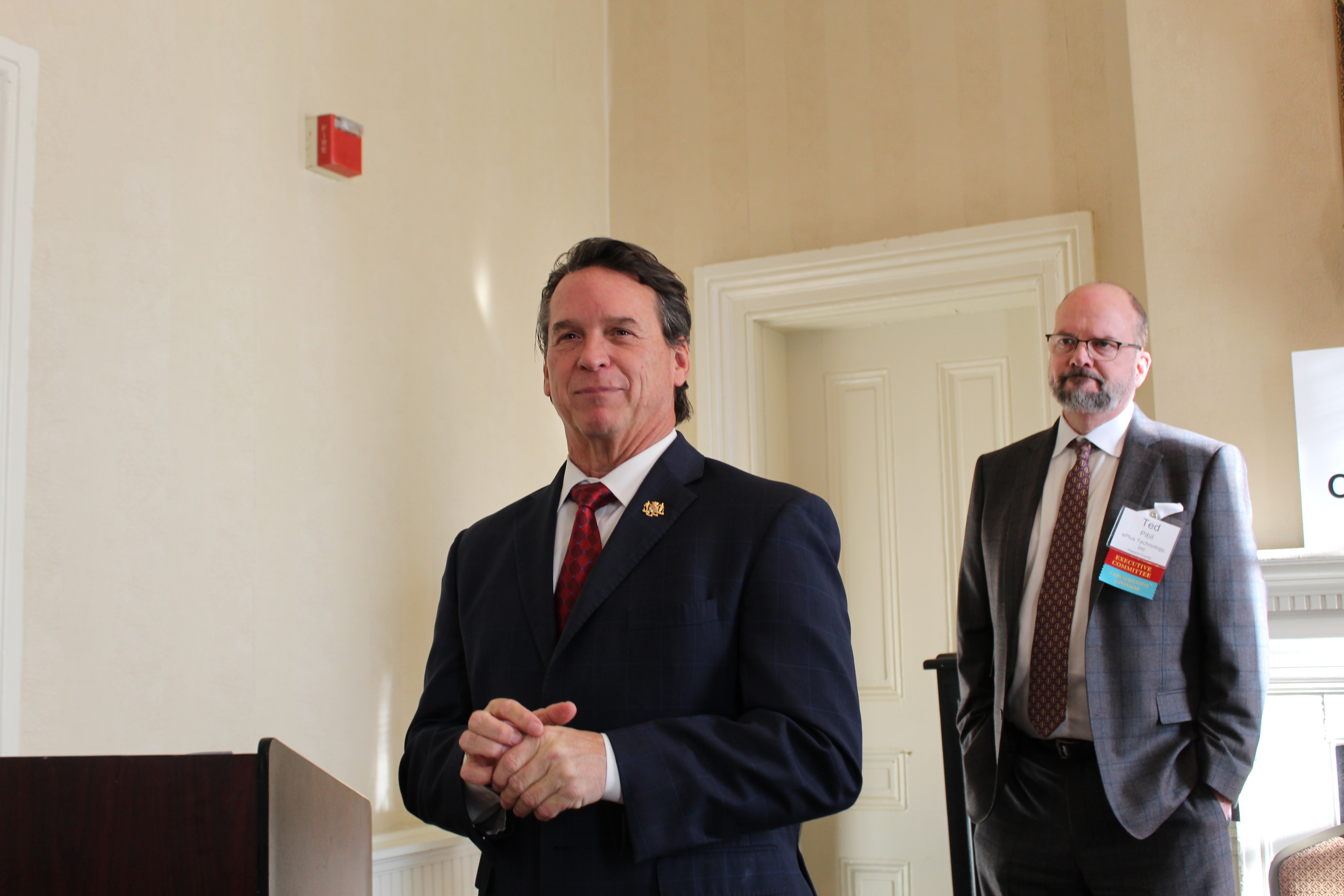 Sen Stephen Hershey (R-MD) speaks at the Cybersecurity Legislative Summit